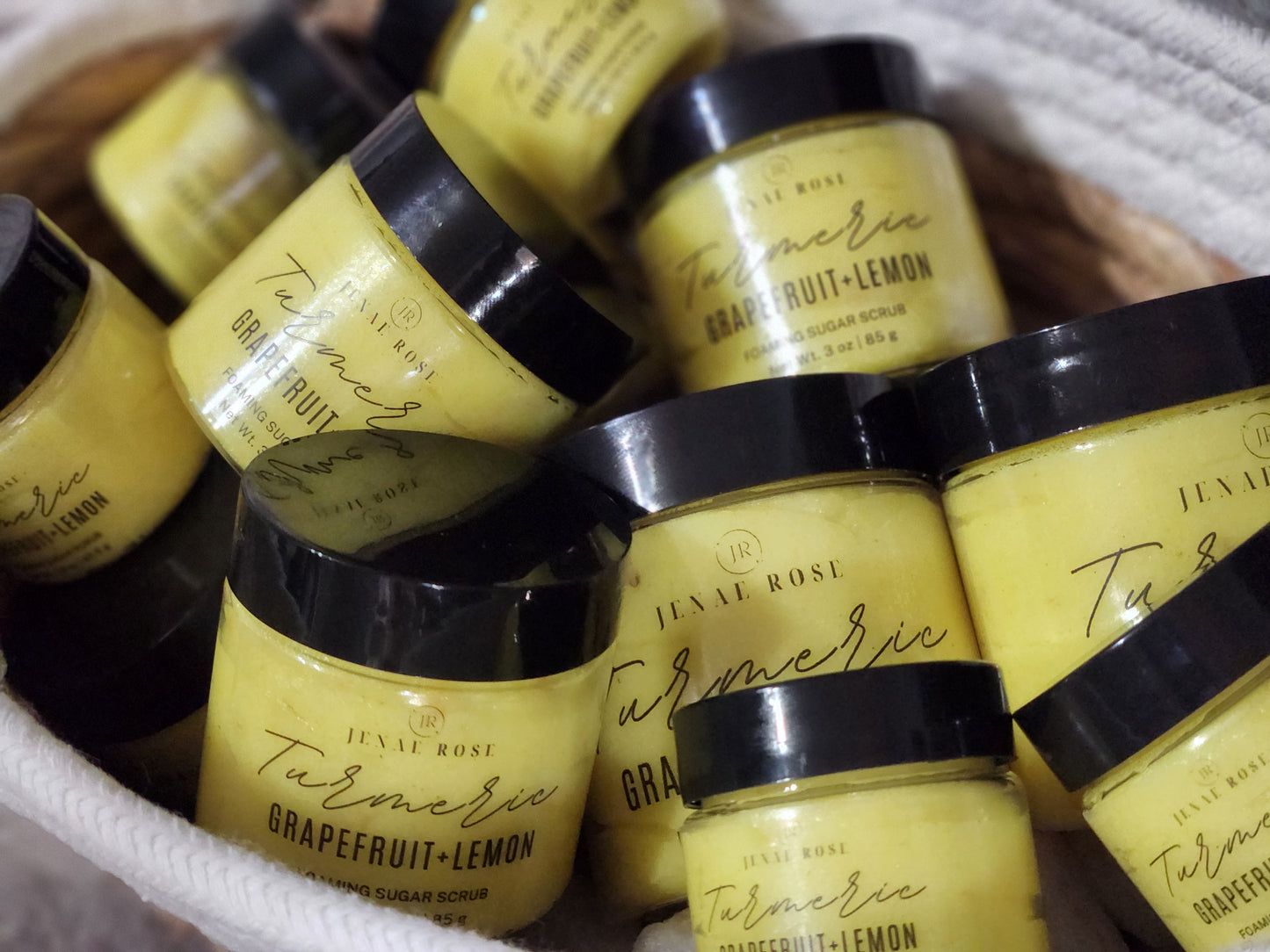 Turmeric Foaming Sugar Scrub (10 oz)