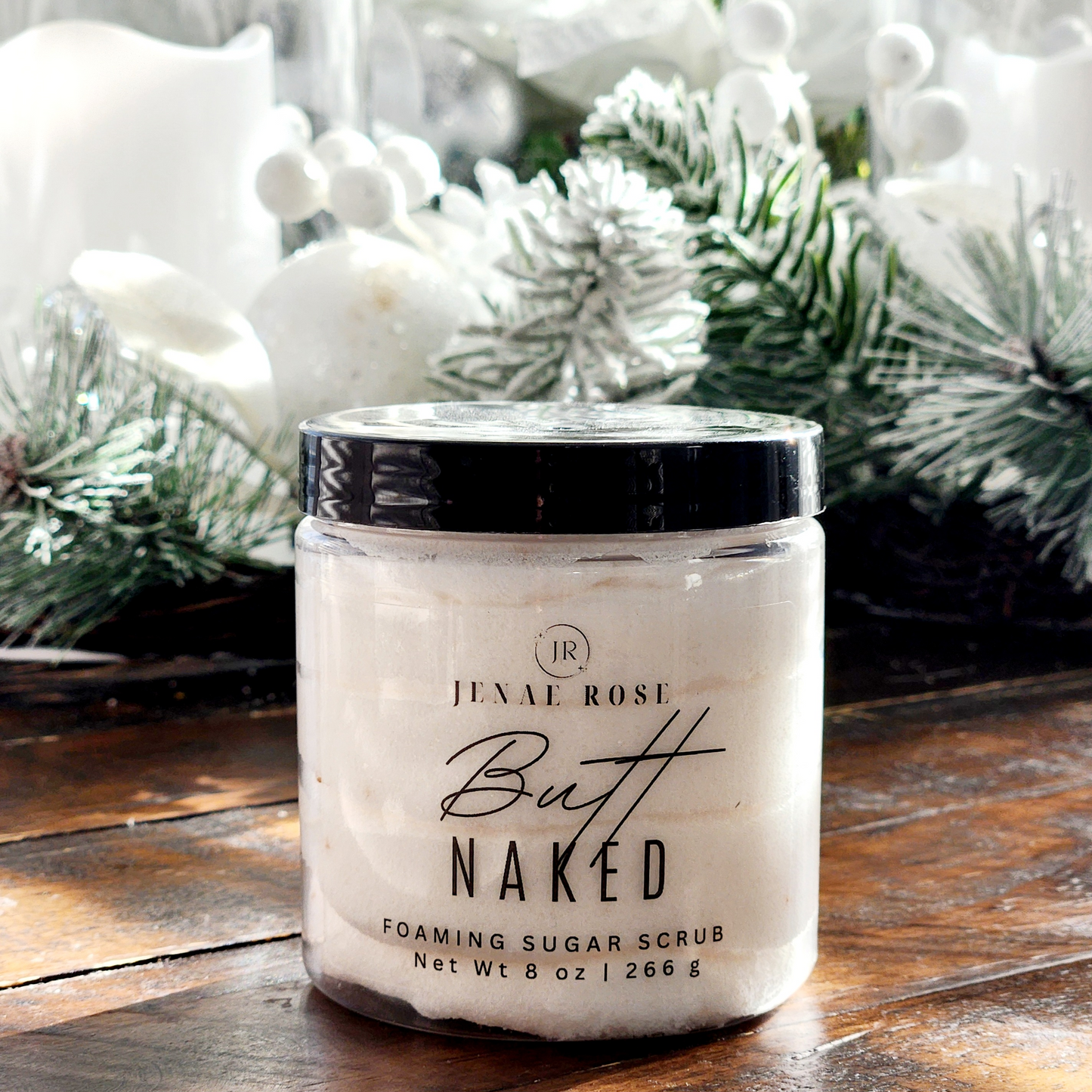 Butt Naked Foaming Sugar Scrub (8 oz)