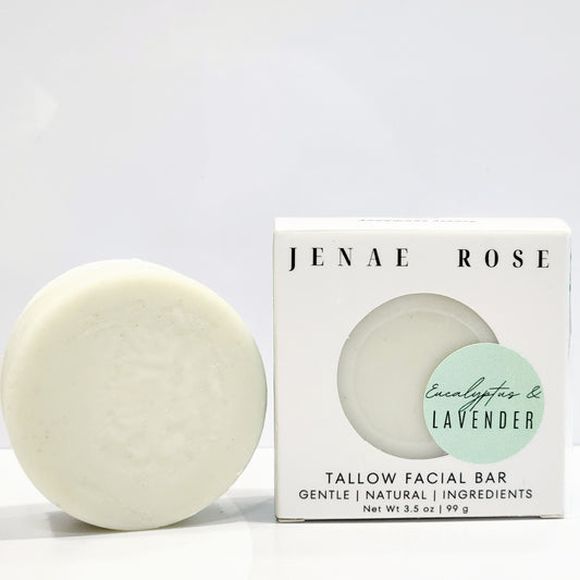 Eucalyptus & Lavender Tallow Facial Bar