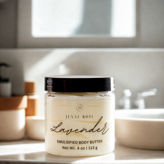 Lavender Tallow Emulsified Body Butter