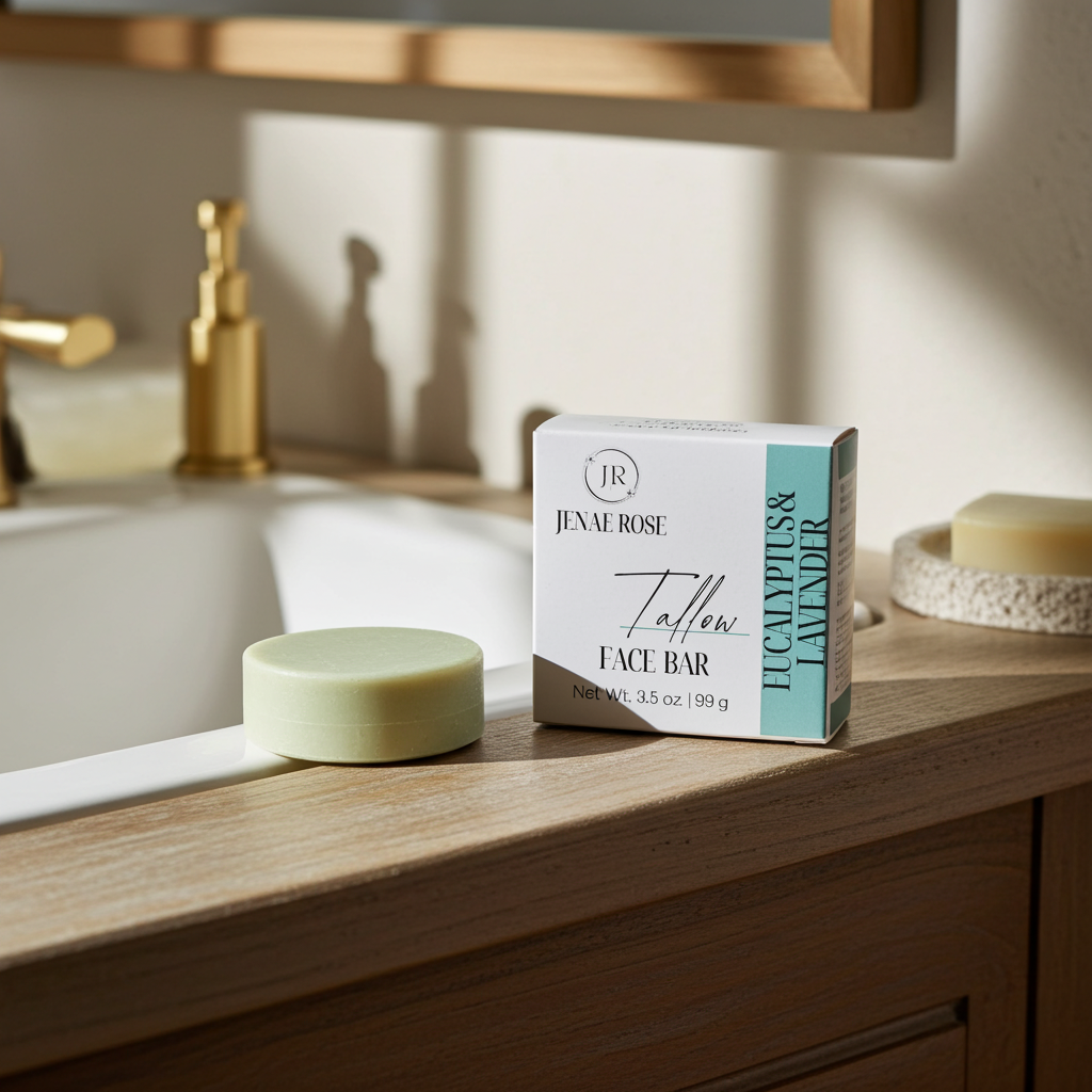 Eucalyptus & Lavender Tallow Face Bar