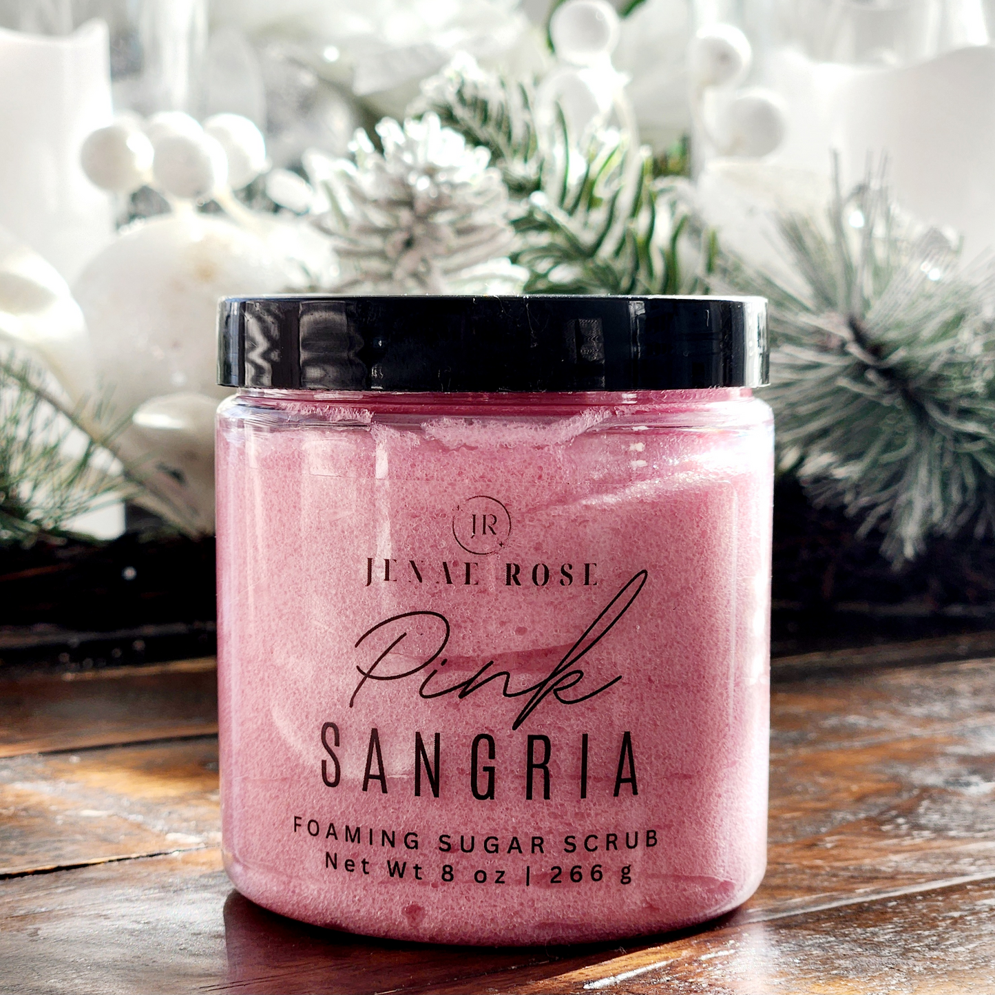 Pink Sangria Foaming Sugar Scrub (8 oz)
