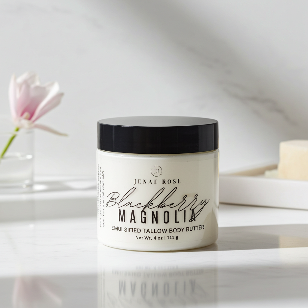 Blackberry Magnolia Emulsified Body Butter