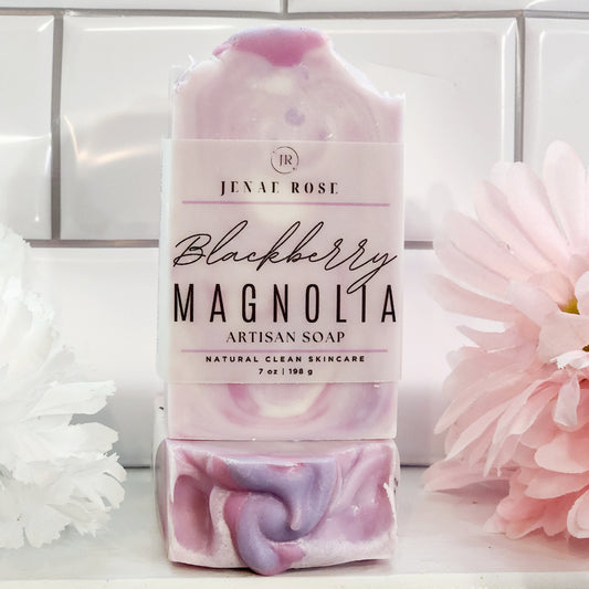 Blackberry Magnolia Artisan Soap