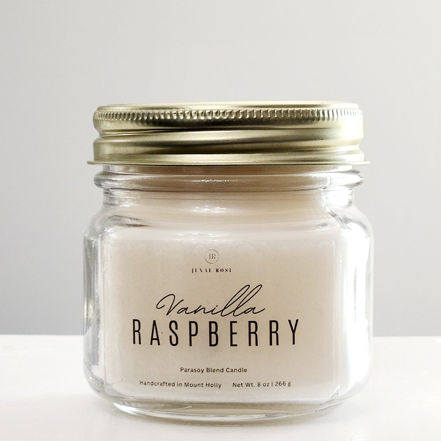 Vanilla Raspberry Candle 8 oz