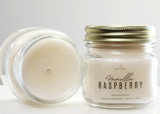 Vanilla Raspberry Candle 8 oz