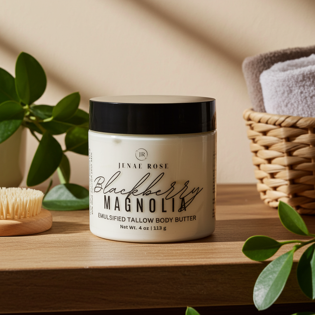 Blackberry Magnolia Emulsified Body Butter