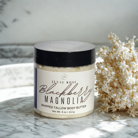 Blackberry Magnolia Whipped Tallow Butter