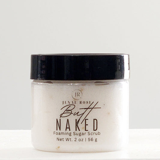 Butt Naked Foaming Sugar Scrub (2 oz)