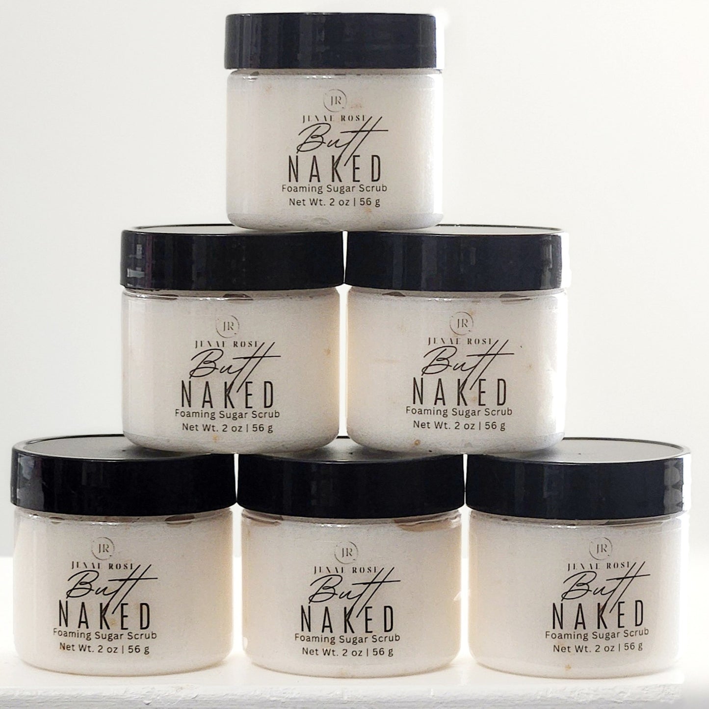 Butt Naked Foaming Sugar Scrub (2 oz)