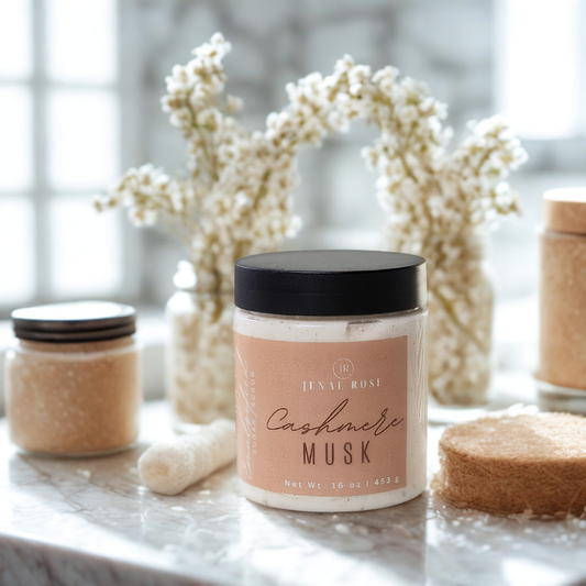 Cashmere Musk Emulsified Sugar Scrub (16 oz)