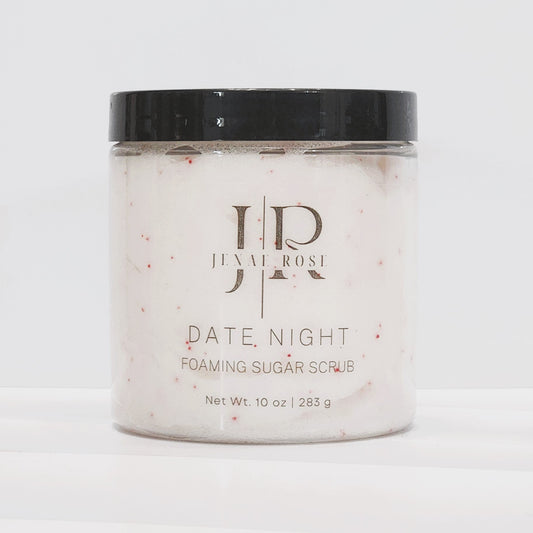 Date Night Foaming Sugar Scrub (10 oz)