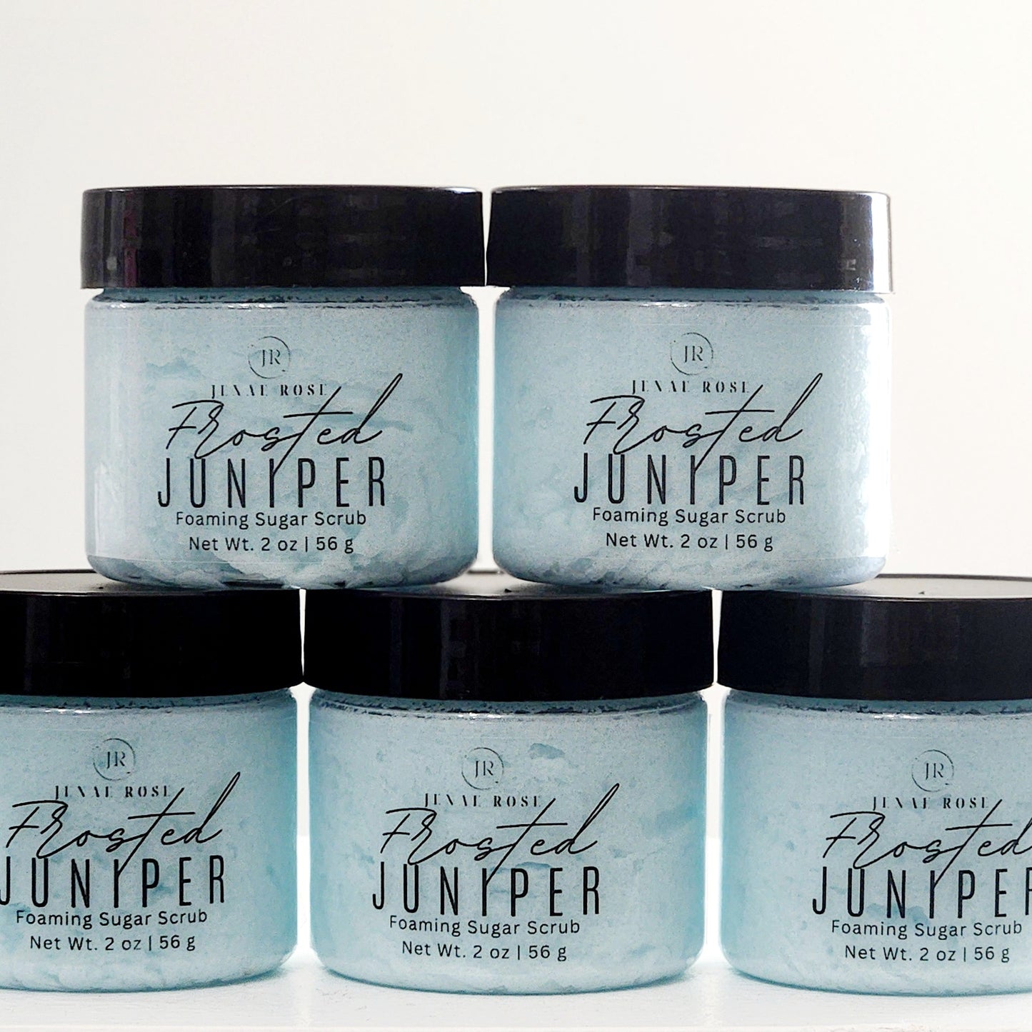 Frosted Juniper Foaming Sugar Scrub (2 oz)