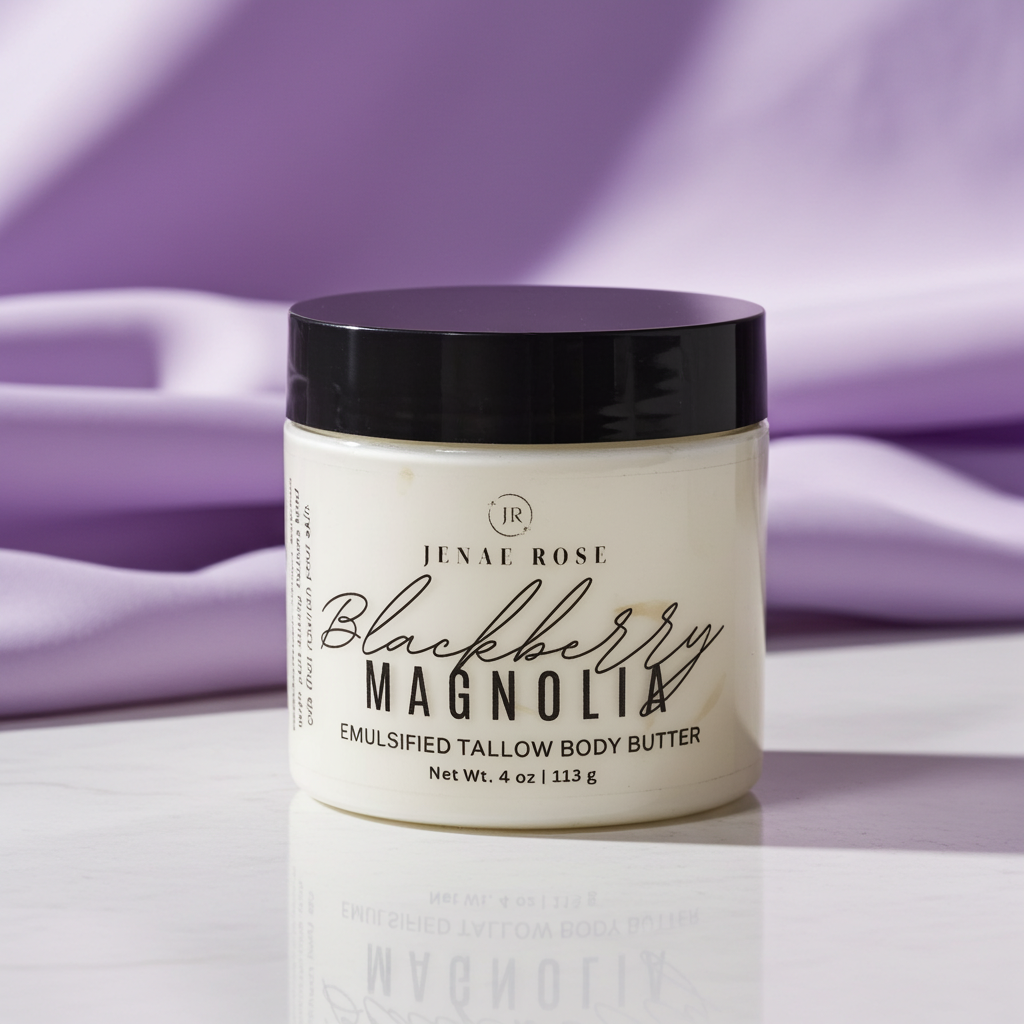 Blackberry Magnolia Emulsified Body Butter