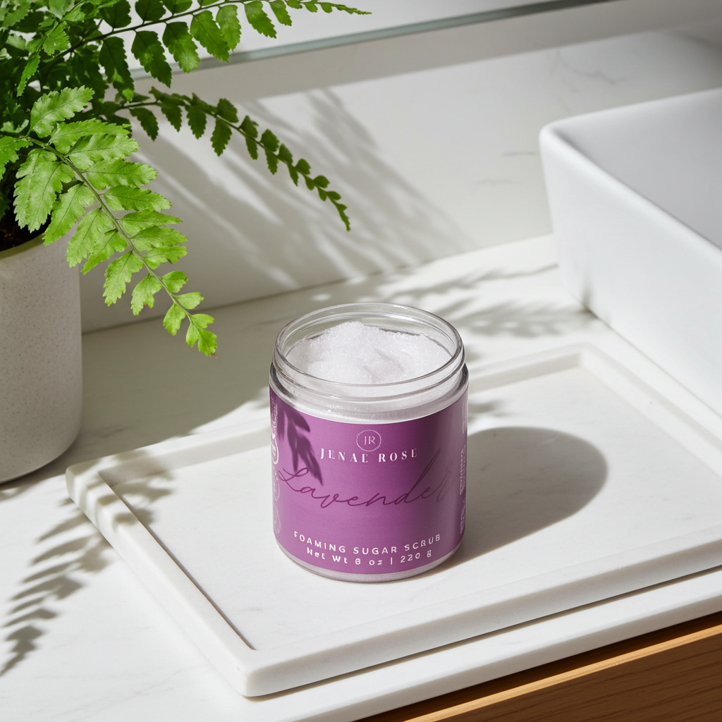 Lavender Foaming Sugar Scrub