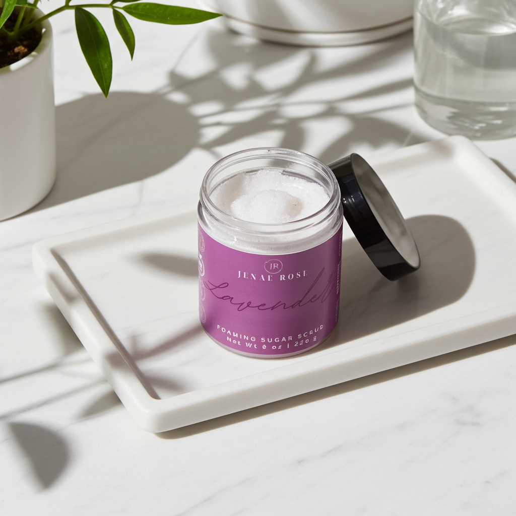 Lavender Foaming Sugar Scrub