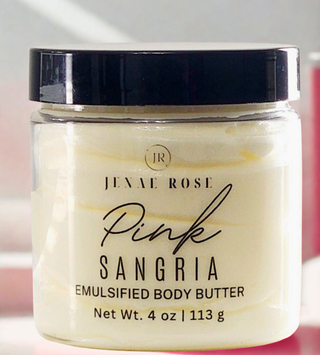Pink Sangria Emulsified Body Butter