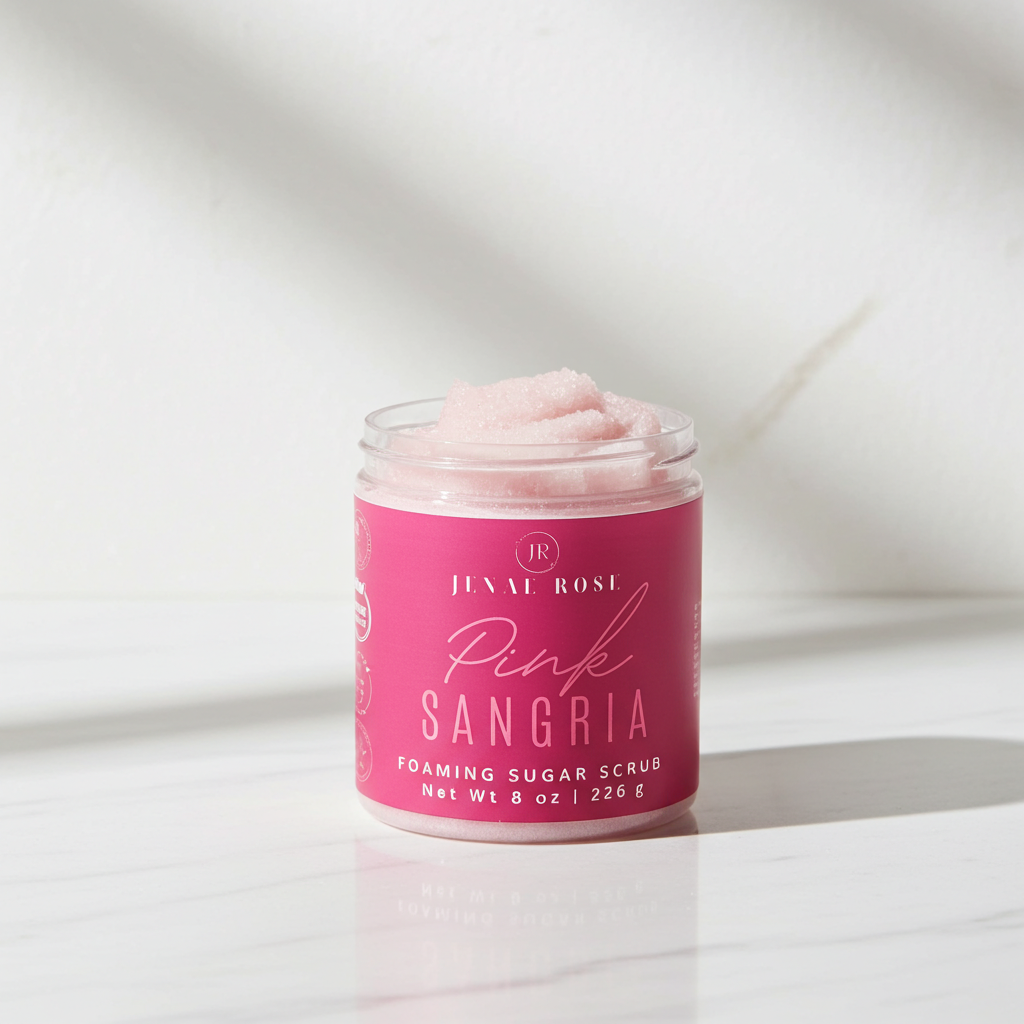 Pink Sangria Foaming Sugar Scrub