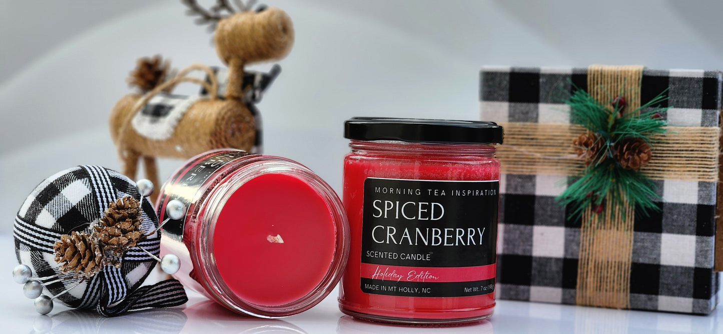 Spiced Cranberry Scented Candle