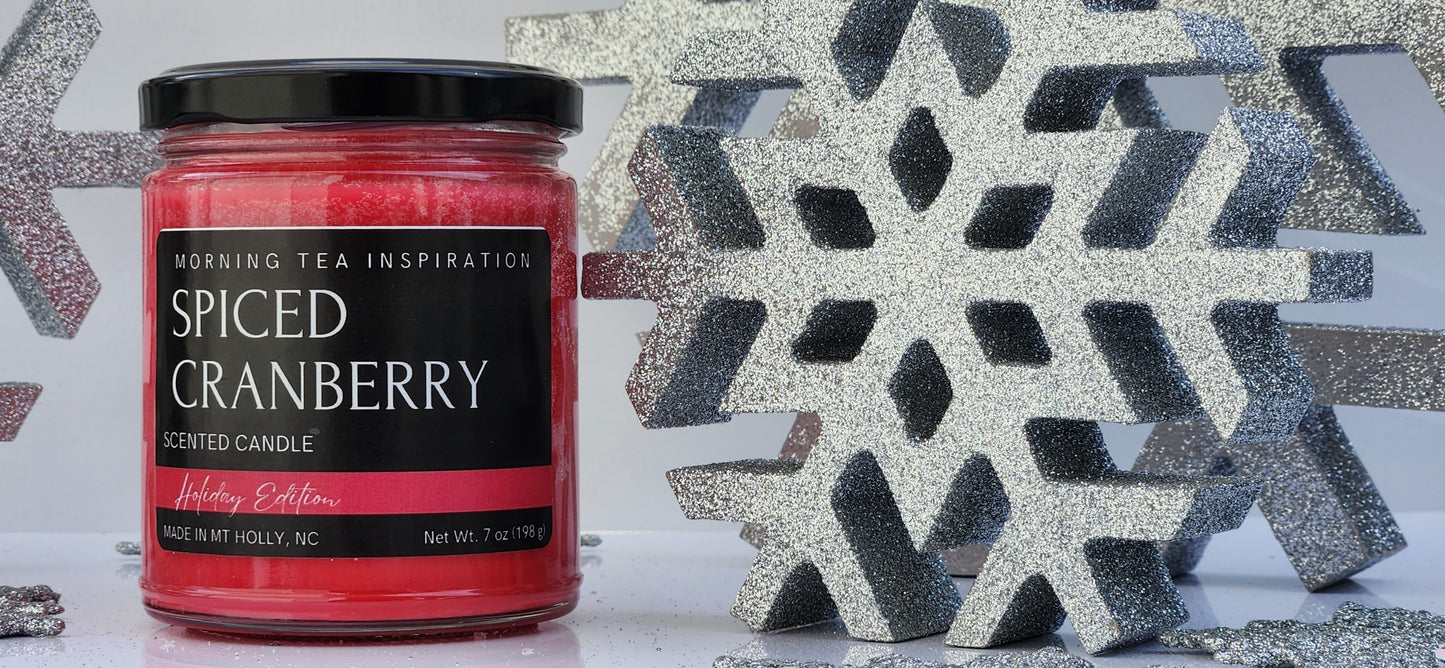 Spiced Cranberry Scented Candle