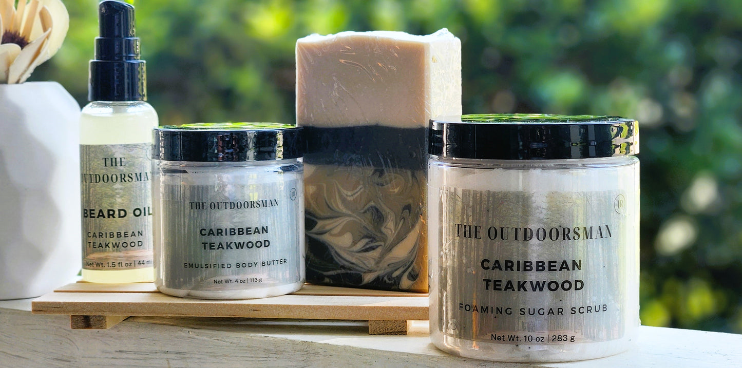 Caribbean Teakwood Gift Set