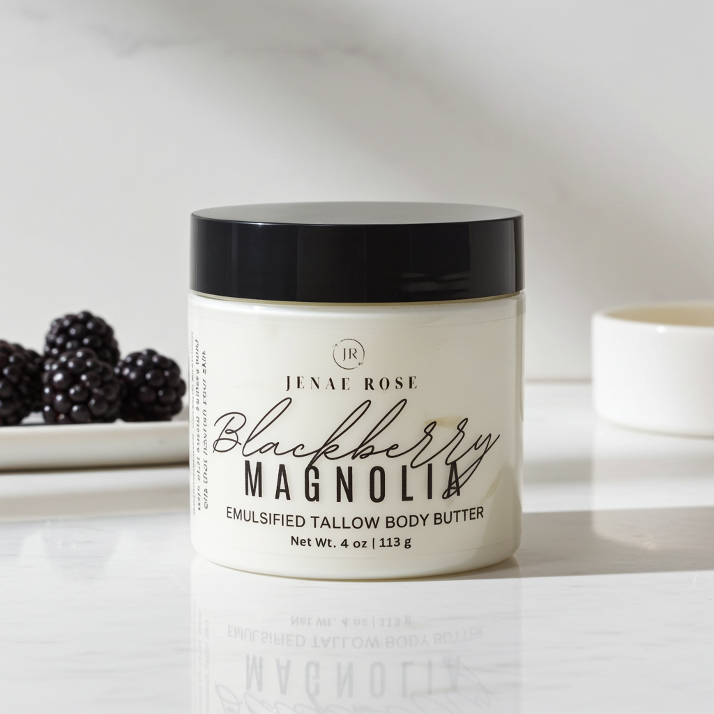 Blackberry Magnolia Emulsified Body Butter