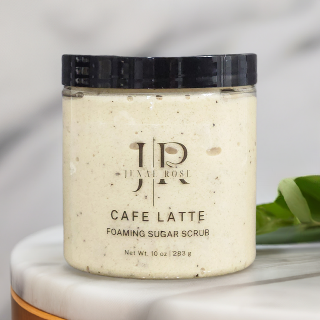 Cafe Latte Foaming Sugar Scrub (10 oz)