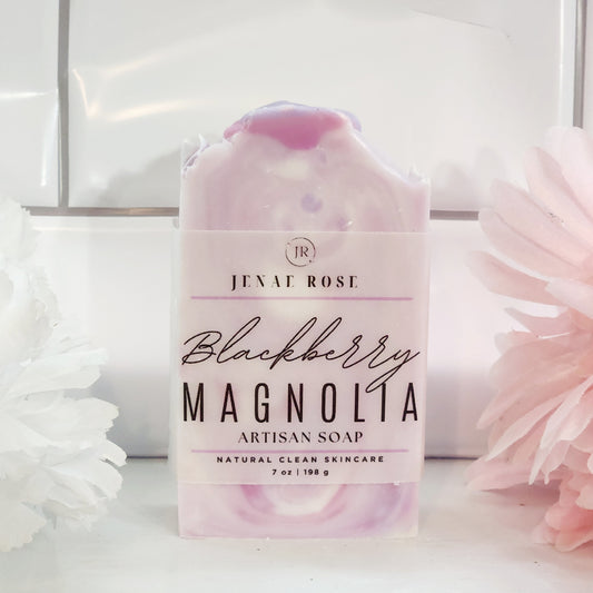 Blackberry Magnolia Artisan Soap
