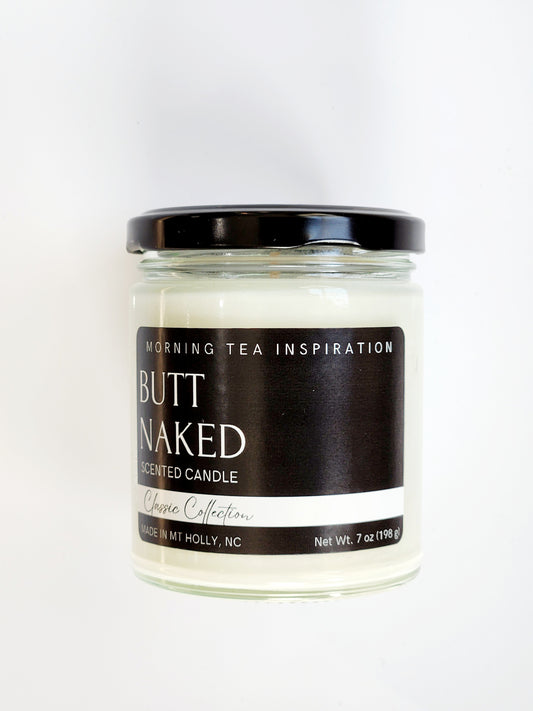 Butt Naked Scented Candle